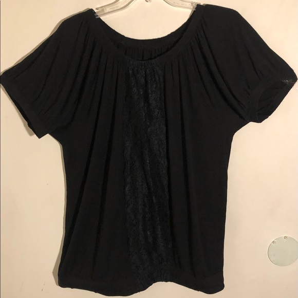 Lane Bryant plus size black top size 14/16 - Picture 1 of 4
